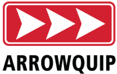 arrowquip logo black vertical