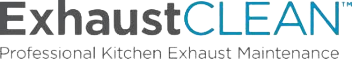 ExhaustCLEAN logo with the tagline 'Professional Kitchen Exhaust Maintenance' beneath it.